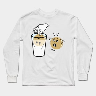 Milk and Cookies Dunk Long Sleeve T-Shirt